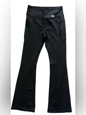 ALO Yoga Black Boot Cut Flare Pants